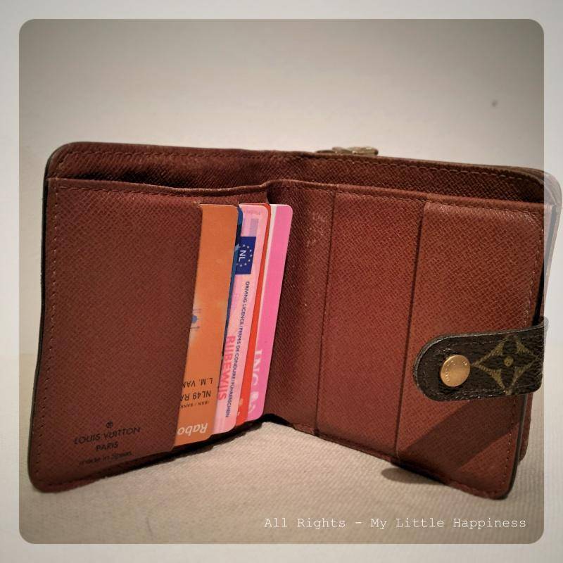 Designer vintage LV wallet