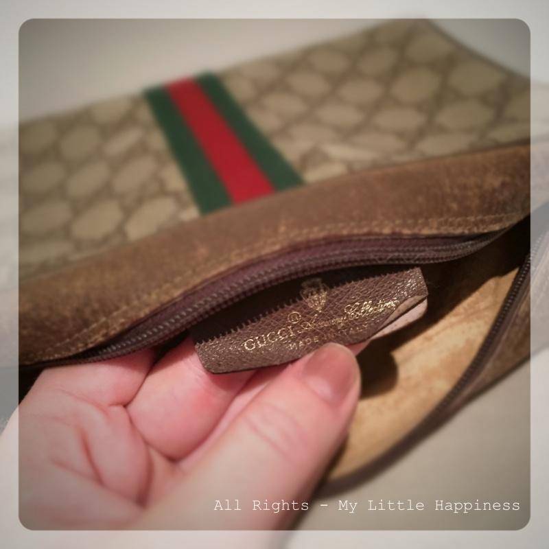 Vintage Designer bag Gucci label