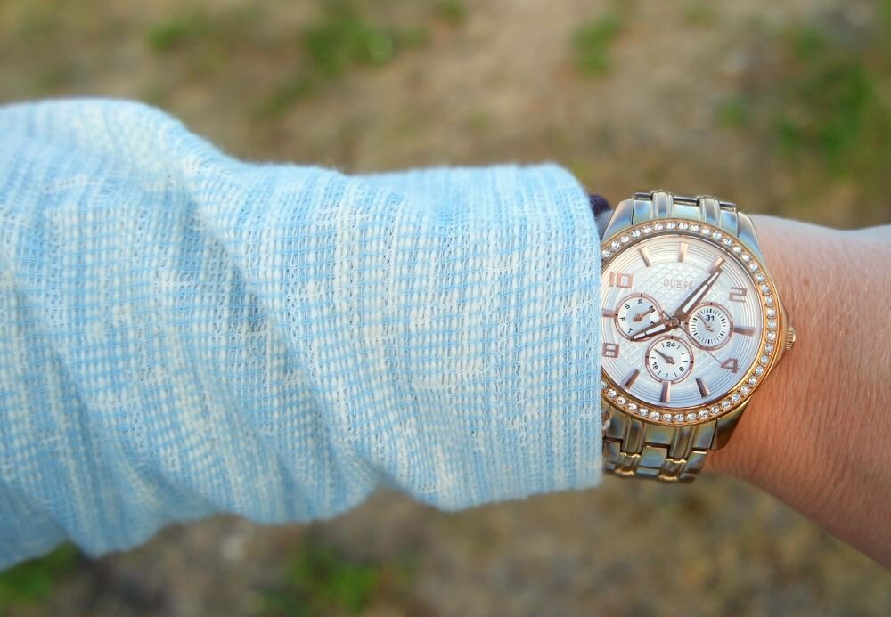 Vest River island en horloge guess 