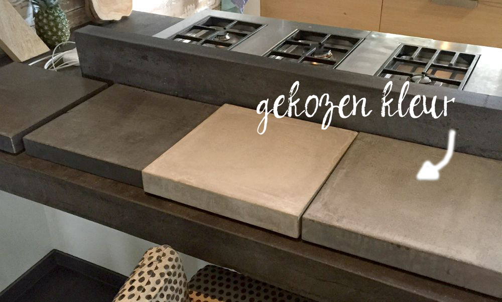 Betonnen blad KOAK design