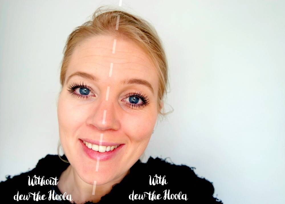 Benefit dew the Hoola look