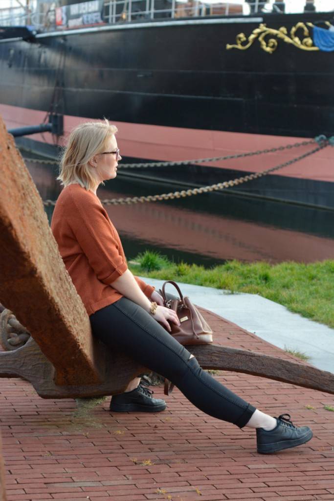 Vintage tas | outfit post