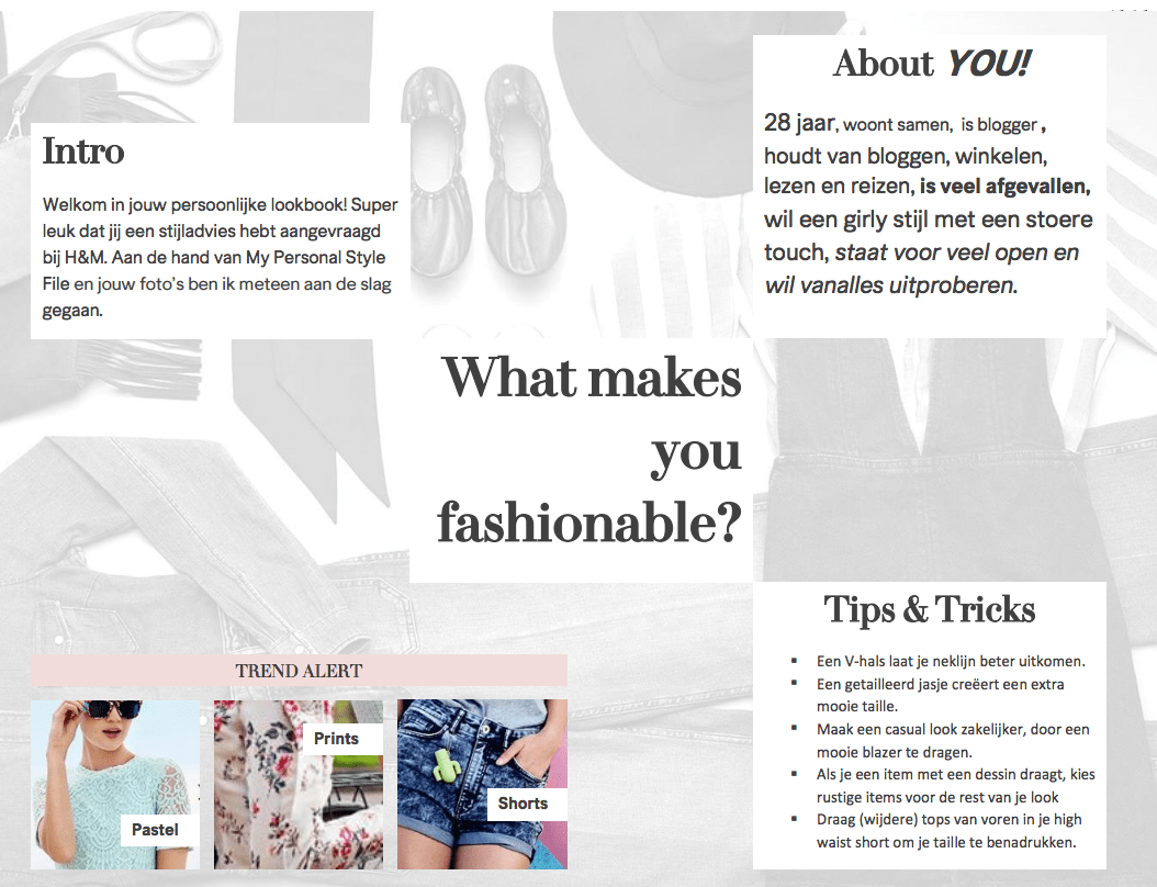 H&M Personal Stylist | Online | Lookbook 4