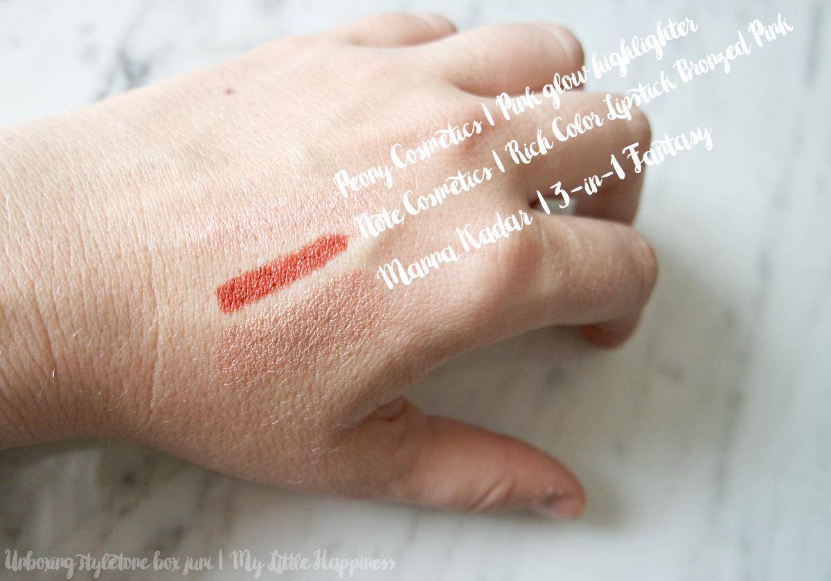 Swatches styletone box juni 2016