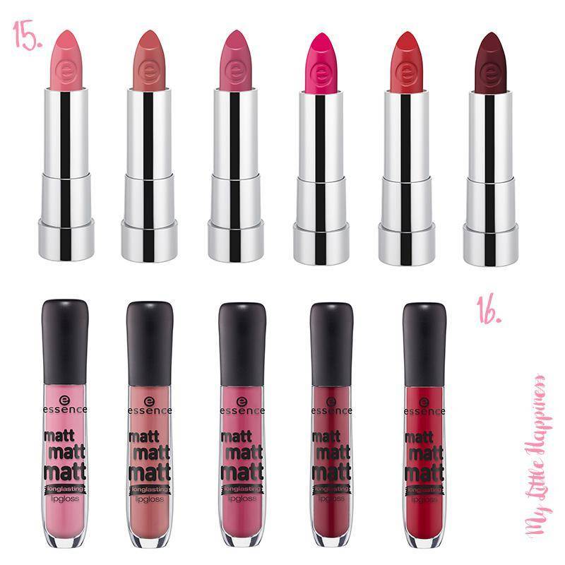 Essence Matte lipsticks winter herfst 2016 collectie