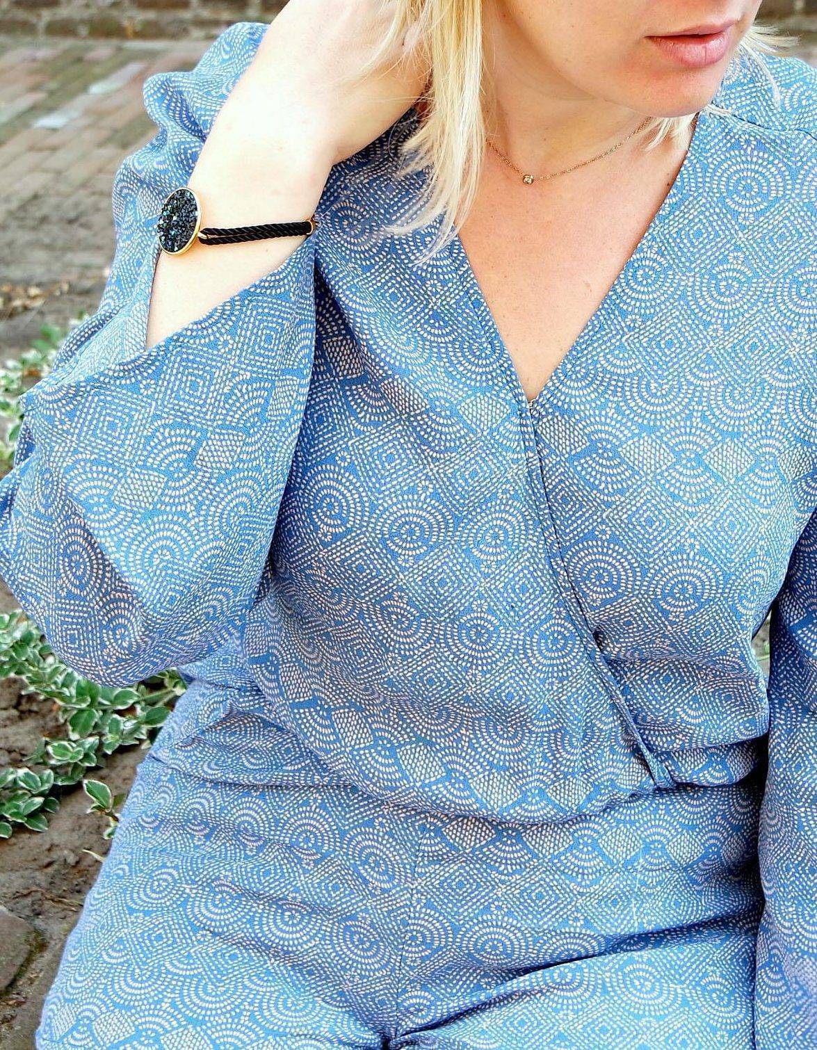 Outfit | H&M jumpsuit | Amazonas sandals slippers | Primark tas