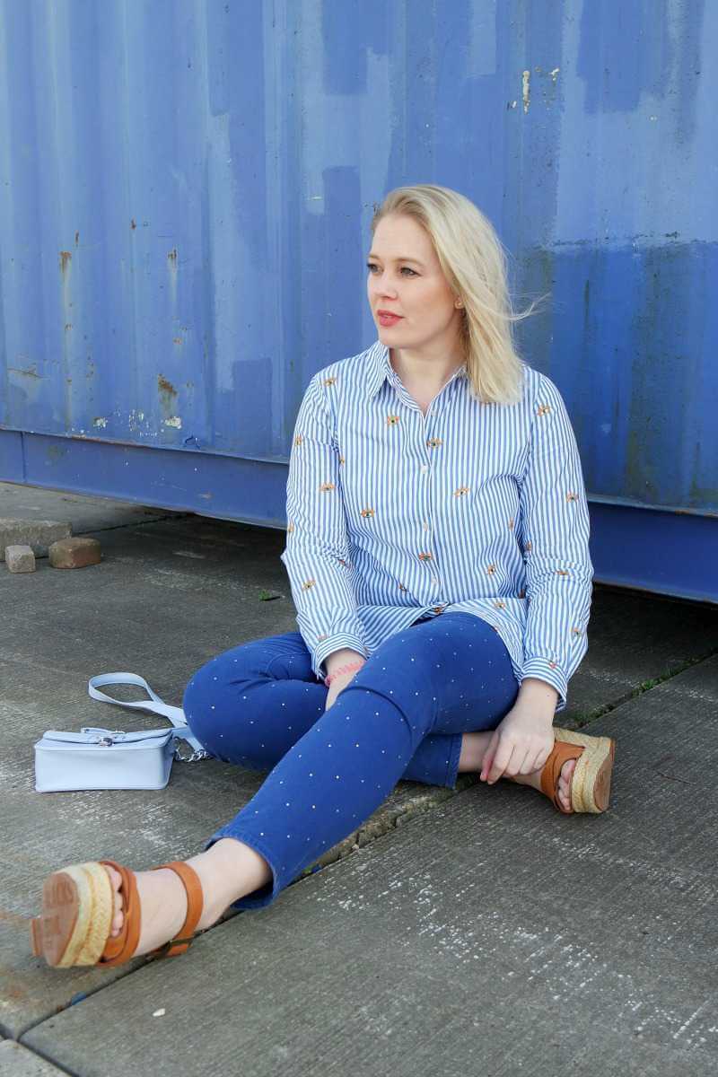 VT Mode Blouse Maison Scotch Button