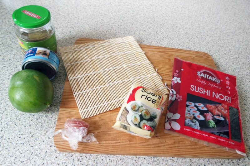 Nodig voor de sushi