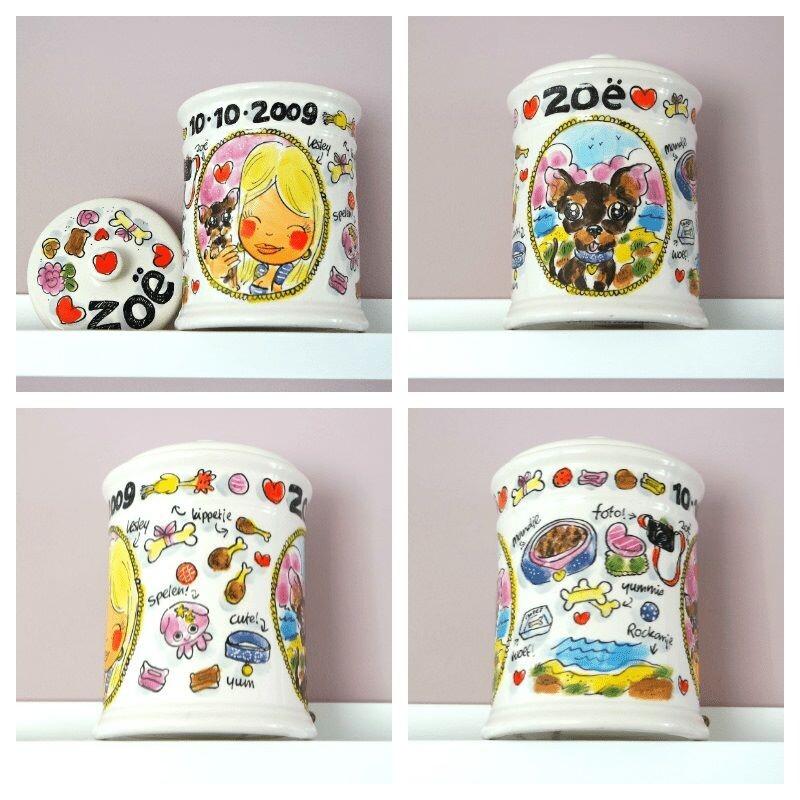Blond Amsterdam Limited edition pot van hondje zoe
