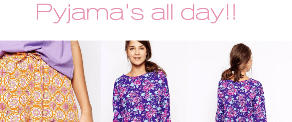 Pyjama’s all day! | Maandag collage dag