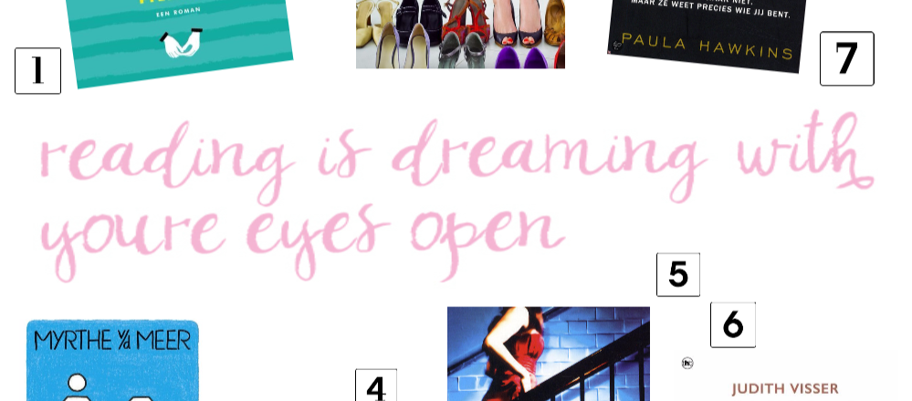 7 boeken die op mijn wishlist staan!