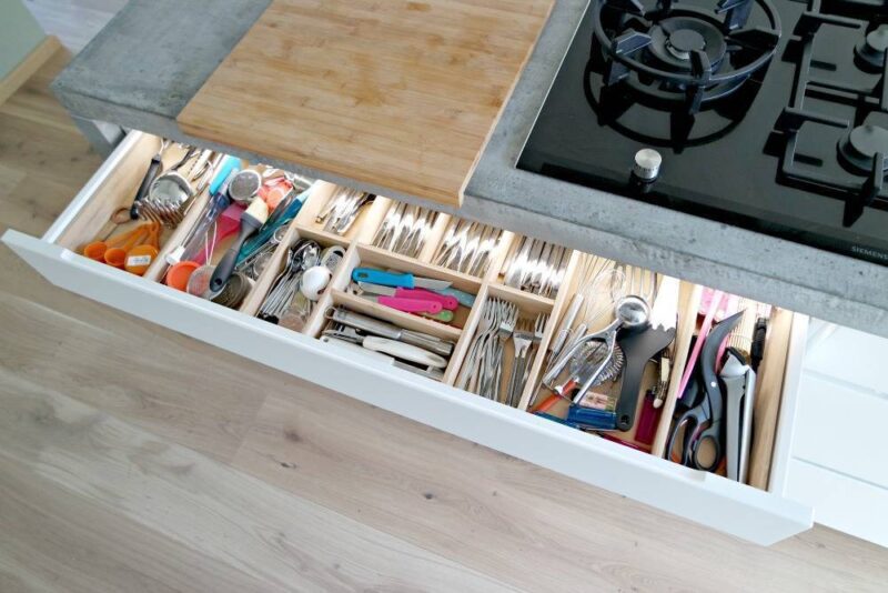 Keuken kvik met betonnen blad KOAK