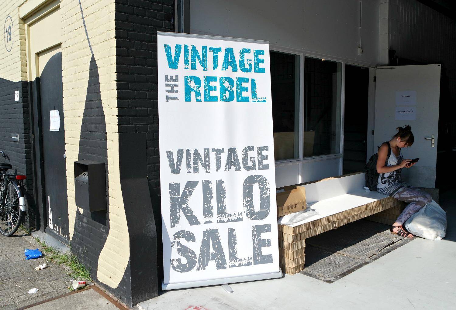 Vintage Kilo Sale bij The Vintage Rebel