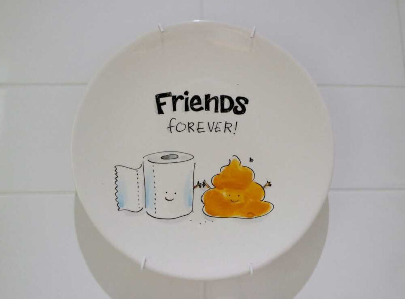 Cafe Blond Amsterdam toilet 1