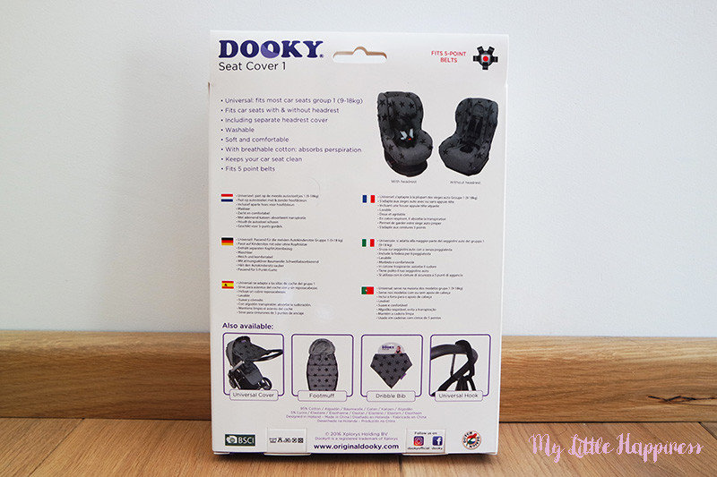Dooky Seat Cover groep 1