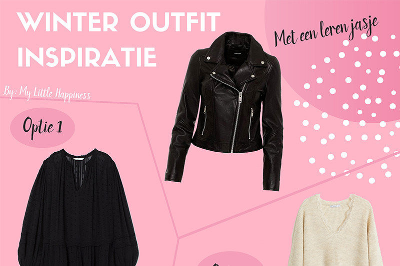 Outfit inspiratie | Twee outfits met een leren jasje