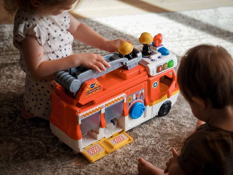 Review & winactie | VTech Vrolijke Vriendjes 2 in 1 Brandweerwagen